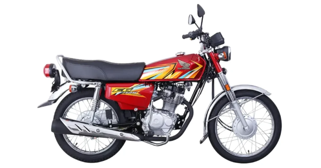 Honda 125 Price in Pakistan - Red