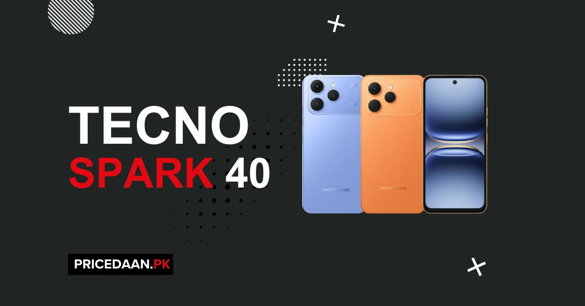 Tecno Spark 40 Price in Pakistan 6GB RAM 128GB ROM