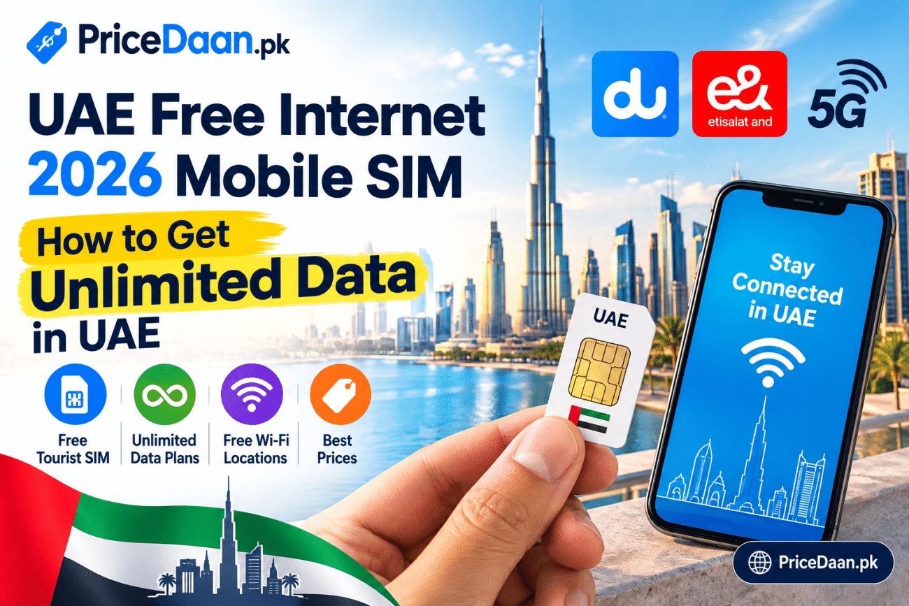 Unlimited data in UAE pricedaan