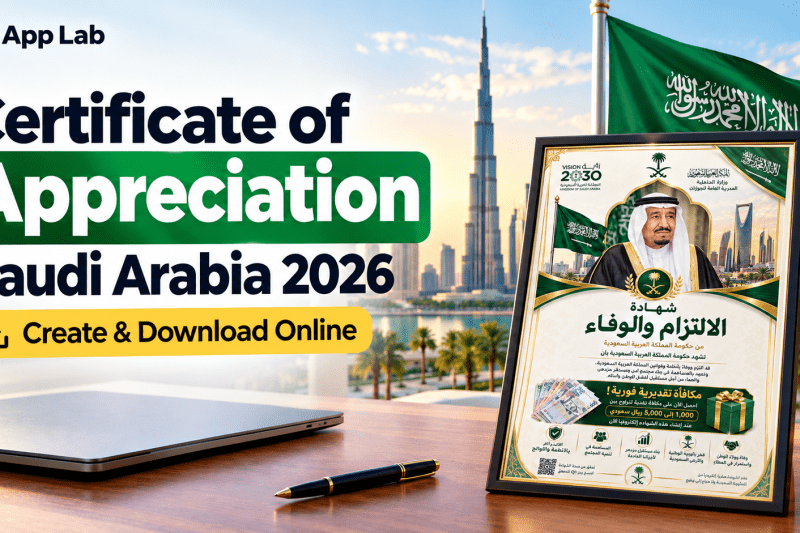 saudi certificate